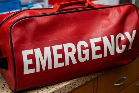 Paws Of Purpose - Emergency Preparedness - Picture Of An Emergency Bag - PawsOfPurpose.com