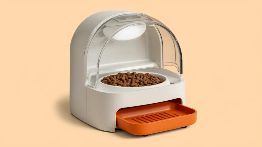 Paws Of Purpose - Pet Feeder - Picture Of A Dog Pet Feeder - PawsOfPurpose.com