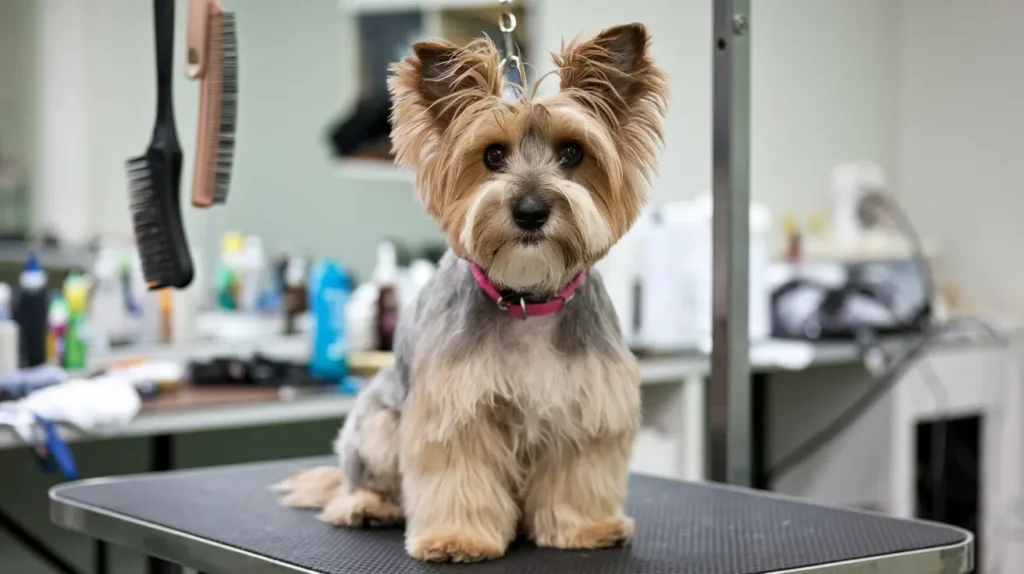 Paws Of Purpose - Dog Grooming - Picture Of A Dog Being Groomed - PawsOfPurpose.com